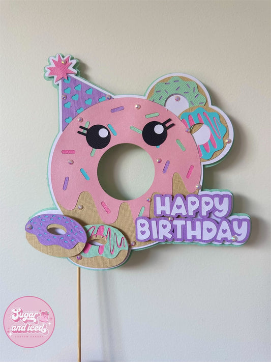 Donut Cake Topper