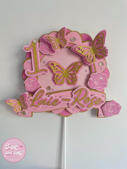 Butterfly Cake Topper