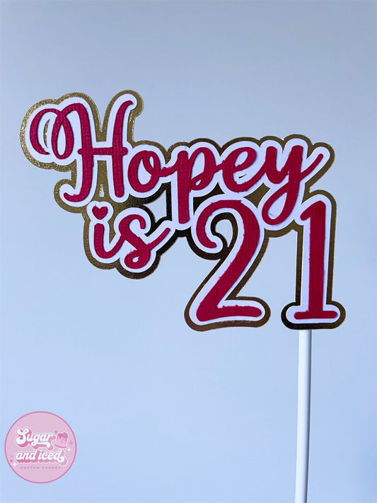 Custom Cake Topper