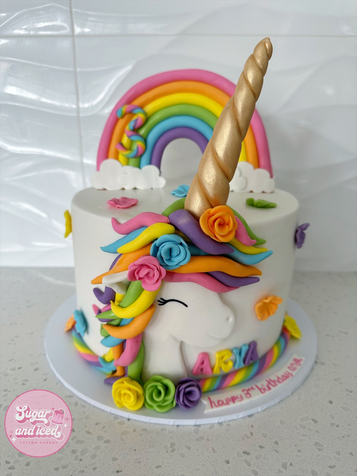 Fondant Unicorn Cake