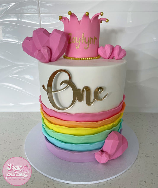 Fondant Ruffle Cake