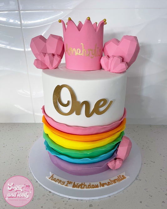 Fondant Ruffle Cake