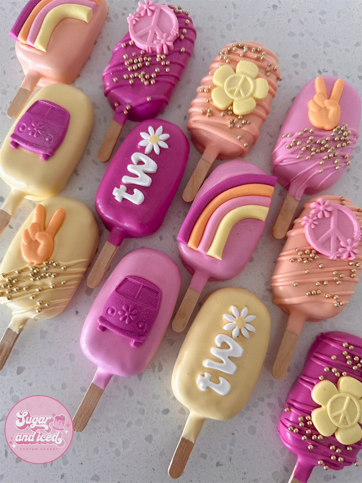 Groovy Cakesicles